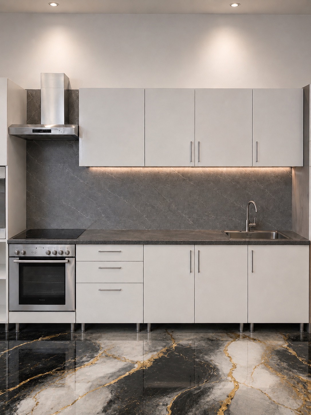 Premium Küche von NOVA HOME – Studio Weiß